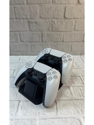 Astraltech Ikili Gamepad Tutucu Siyah 7X18 cm Masa ve Raf Düzeni