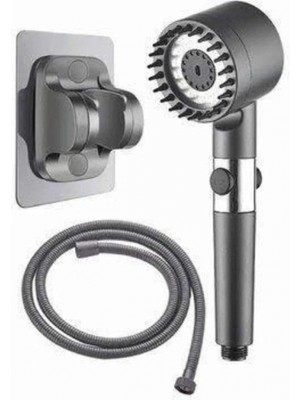 Marsilyan Yüksek Performanslı Masaj Etkili Su Tasarruflu Duş Başlığı Krom Kaplama Uzun Ömürlü