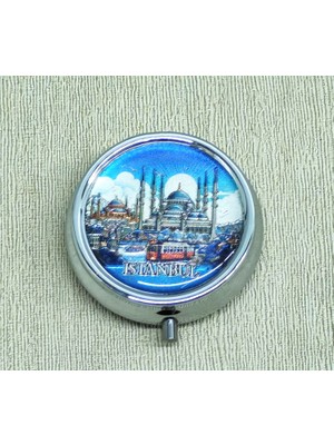 Marsilyan Istanbul Temalı Ilaaç Kutusu - Model 5