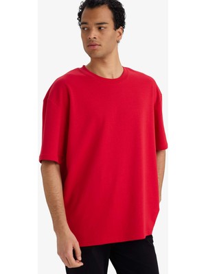 DeFacto Nefes Alabilen Oversize Tişört X3926AZ26SP