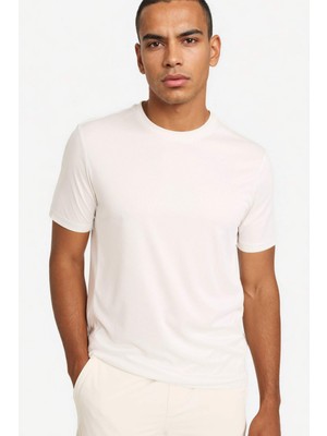 DeFacto Slim Fit Bisiklet Yaka Baskılı Sporcu Kısa Kollu Tişört E9318AX26SP