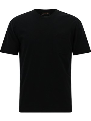 Abdullah Kiğılı Bisiklet Yaka Regular Fit Cepli Pamuk T-shırt