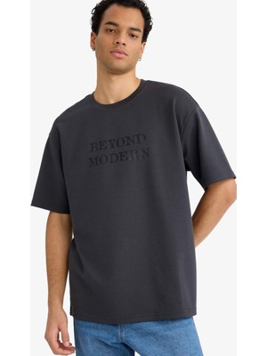 DeFacto Nefes Alabilen Boxy Fit Tişört F9681AX26SP