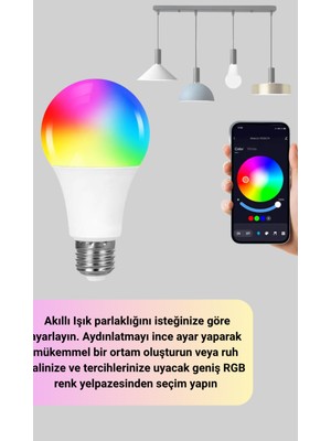 Astraltech Enerji Verimli Akıllı LED Ampul, Uzaktan Kontrol Özellikli