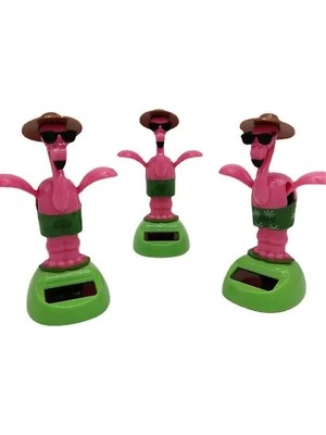 Epilons Güneş Enerjili Solar Sallanan Flamingo