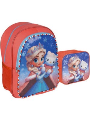 Liarca 1308-09 2 Li Set Beslenmeli Ortopedik Anaokulu Küçük Yaş Okul Çantası