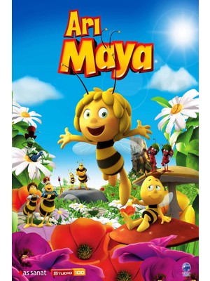 As Sanat Arı Maya DVD 2014 Çocuk Filmi Alexs Stadermann Yönetmenliğinde Eğlenceli Macera