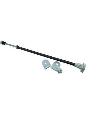 MorPerde 32 Lik Beyaz Yaylı Stor Perde ve Projeksiyon Perde Yay ve Ayaklı Takım