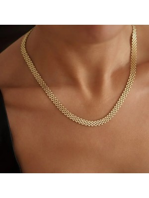 Altıntaş Retro Altın Zincir