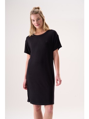 Etoile Bambu Kısa Kol Yazlık Kadın Elbise 26217-222