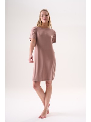 Etoile Bambu Kısa Kol Yazlık Kadın Elbise 26217-222