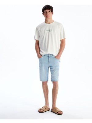 Lc Waikiki Yeni Sezon Slim Fit Erkek Jean Şort