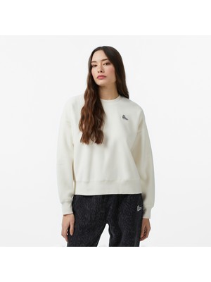 Converse Classic Kadın Krem Antrenman Sweatshirt.eg7