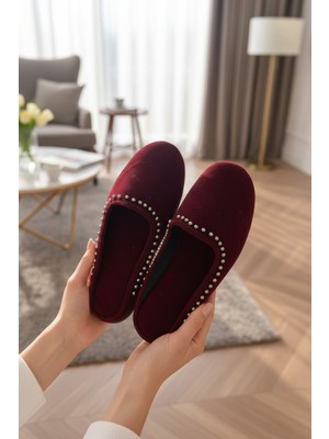 Kadın Terlik Çeyiz Bohça Gelin Misafir Ev Terliği