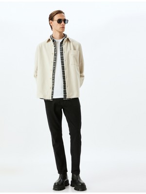 Koton Straight Fit Kot Pantolon - Mark Jean