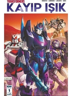 Presstij Kitap Transformers Kayıp Işık Bölüm 1 Kapak A James Roberts Ciltsiz Eser 32 Sayfa IDW Yayınları