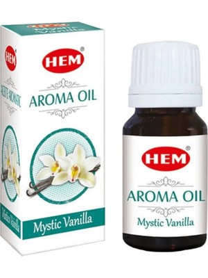 Hediye Kesesi Hem Mystic Vanilla Oil Buhurdan Vanilya Yağı 10ml