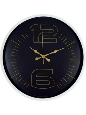 ForWhat Büro Ev Ofis Duvarı Için 36CM Hediyelik Beyaz Stil Saat