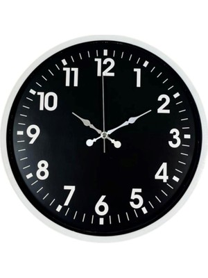 ForWhat Büro Ev Ofis Duvarı Için 36CM Hediyelik Beyaz Tasarım Saat