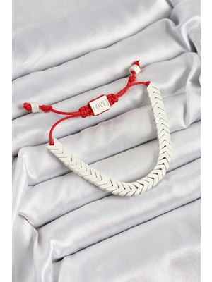 Vice Avm Pirinç Asansörlü Beyaz Juju Kadın Bileklik - TJ-BB7189 TG-V 9452