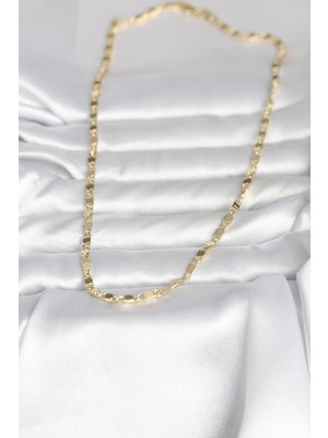 ForWhat Zarif Boyunlar Için 45CM Golden Pirinç Arpa Stil Kadın Kolye