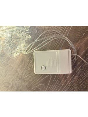 ForWhat Büro Ev Ofis Bahçesi Için Perde Tip 2X2MT 192LED Sarı Işıklı Lambalı Aydınlatma