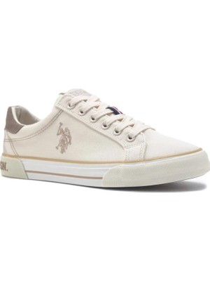 U.S. Polo Assn. RACHEL 6FX Bej Kadın Sneaker