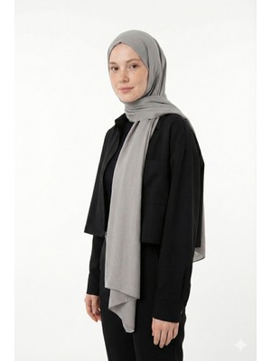 Lavin Scarfs Daily Koleksiyonu Viskon Şal Gümüş