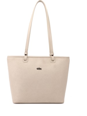 GÖNDERİ Kadın Bej  Omuz Çantası