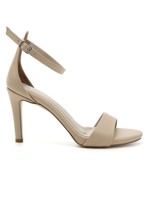 GÖNDERİ Kadın   Bilekten Bağlı Platformlu İnce Topuklu Sandalet