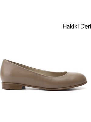 Gönderi(r) Kadın Vizon Antik Hakiki Deri Babet