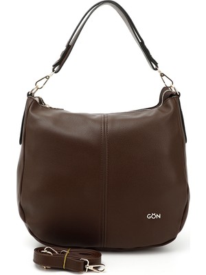 Gönderi(r) Kadın Kahverengi El Ve Omuz Çantası