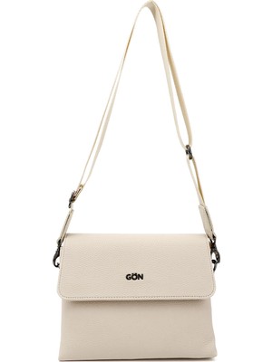 Gönderi(r) Kadın Bej Uzun Askılı Omuz Çantası