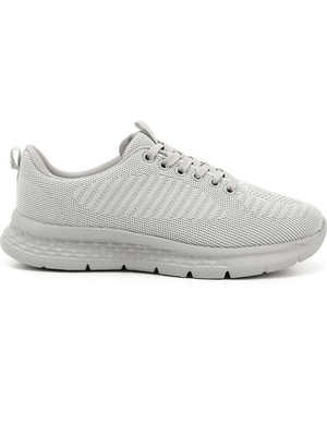GÖNDERİ Erkek Buz  Triko Bağcıklı Comfort Sneaker