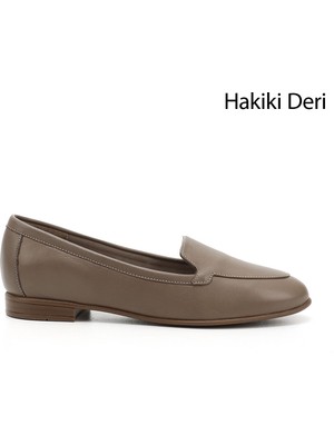 Gönderi(r) Kadın Vizon Antik Hakiki Deri Babet