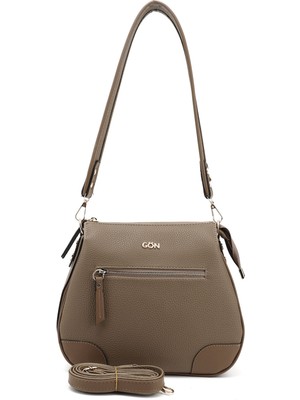 Gönderi® Kadın Vizon Uzun Askılı Omuz Çantası