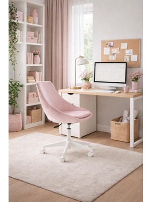 Markaelz Orion Beyaz Ayaklı Çalışma Sandalyesi