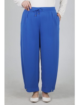 Perisa Büyük Beden Yaz Sezon Şalvar Pantolon