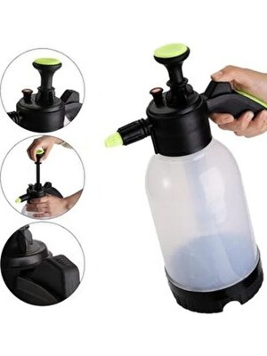 Roichil 2 Başlıklı Oto Köpük, Su Püskürtme ve Bitki Bakım Sulama Aleti Oto Yıkama Spreyi 2 Litre
