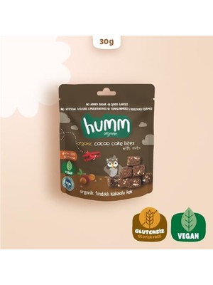 SHC4200 Organik Fındıklı Kakaolu Vegan Kek 30 gr