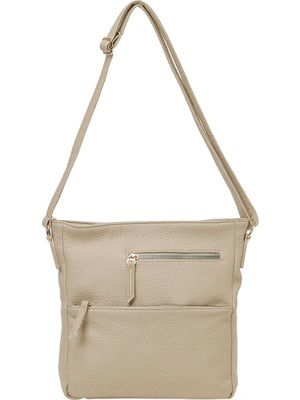 Polaris Ntrl Cokgozlu Cprz 6fx Vizon Kadın Çapraz Çanta