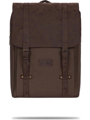 Fudela NYP Kahverengi Sırt Çantası