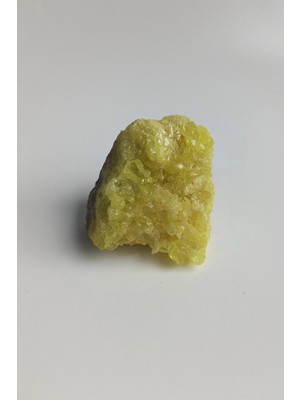 Pozitif Doğal Taş Süper Kalite Kükürt Kristali Koleksiyonluk Parça 10KK