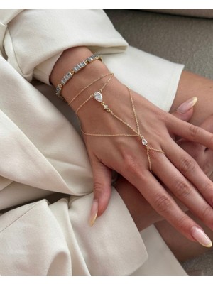 Çelik Vip Marka Model Zirkon Taşlı Modern Tasarım Şahmeran