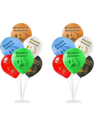 Hosgeldin Ramazan Baskılı Balonlar ,ramazan Süsleri 100 Adet
