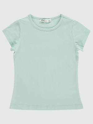 Civil Girls Basic 2-5 Yaş Tişört - Yeşil