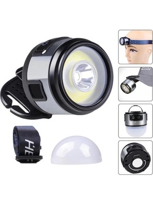 Magicool 7 Mod Şarjlı Kafa ve Kamp Lambası  WT-618