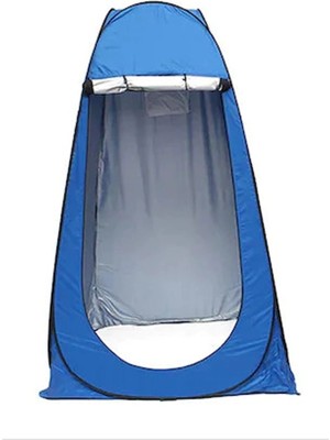 Magicool Otomatik Wc Portatif Giyinme Çadırı 120X120X190 cm Mavi