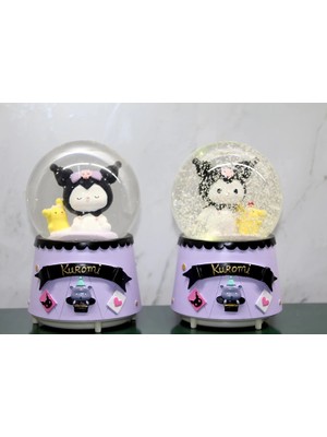 Magicool Kuromi Işıklı Müzikli Kar Küresi Orta Boy ALK3044