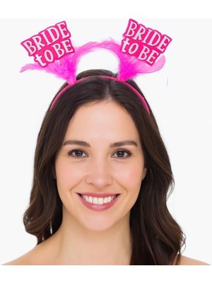 Magicool Pembe Renkli Bride To Be Parti Tacı – Bekarlığa Veda Gecesi Için